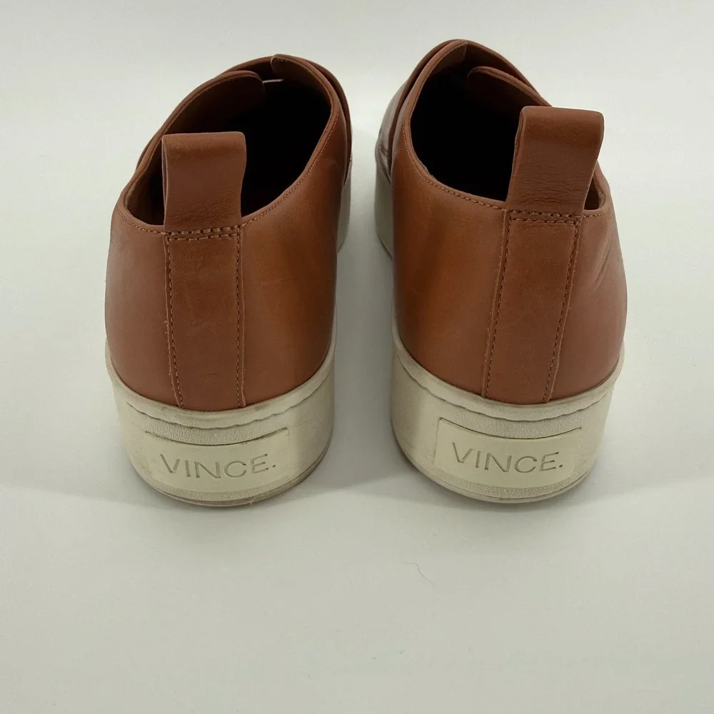 Vince‎ Wallace Platform Leather Sneaker Women's Size 9